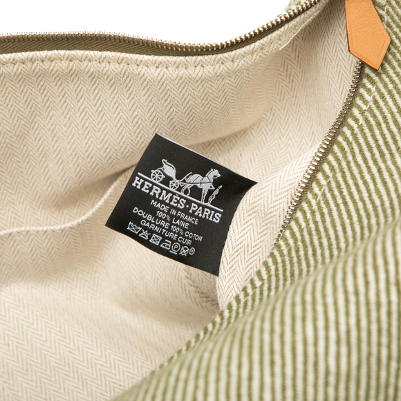 Pre-Loved Hermes Large Wool Bride A Brac H Natte Case - Picture 5 of 6